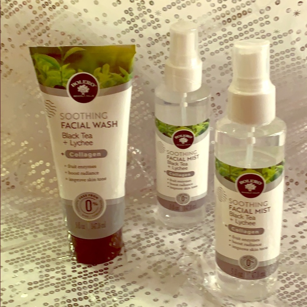 BOLERO, facial wash & Facial mist